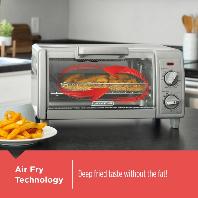 Black Decker Crisp Bake Air Fry 4 Slice Toaster Oven Reviews